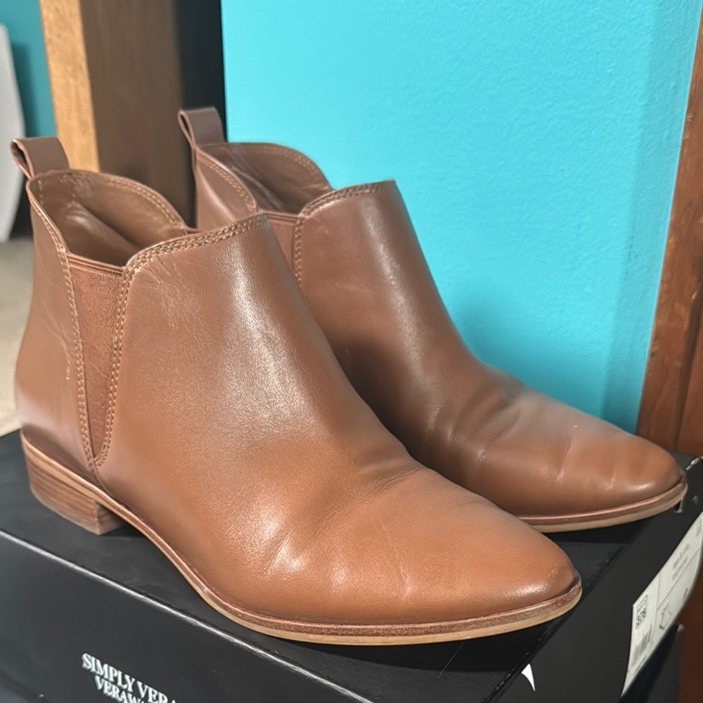 Michael Kors Brown Leather Shoes